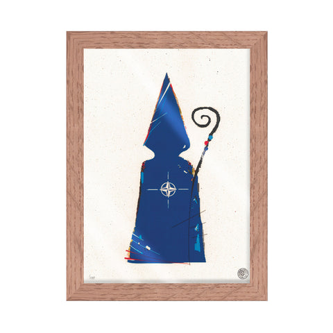 San GenNATO - Special G numbered artwork with Italian handcrafted frame