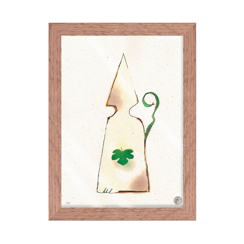 San GenNATURAL - numbered Special G artwork with Italian handcrafted frame