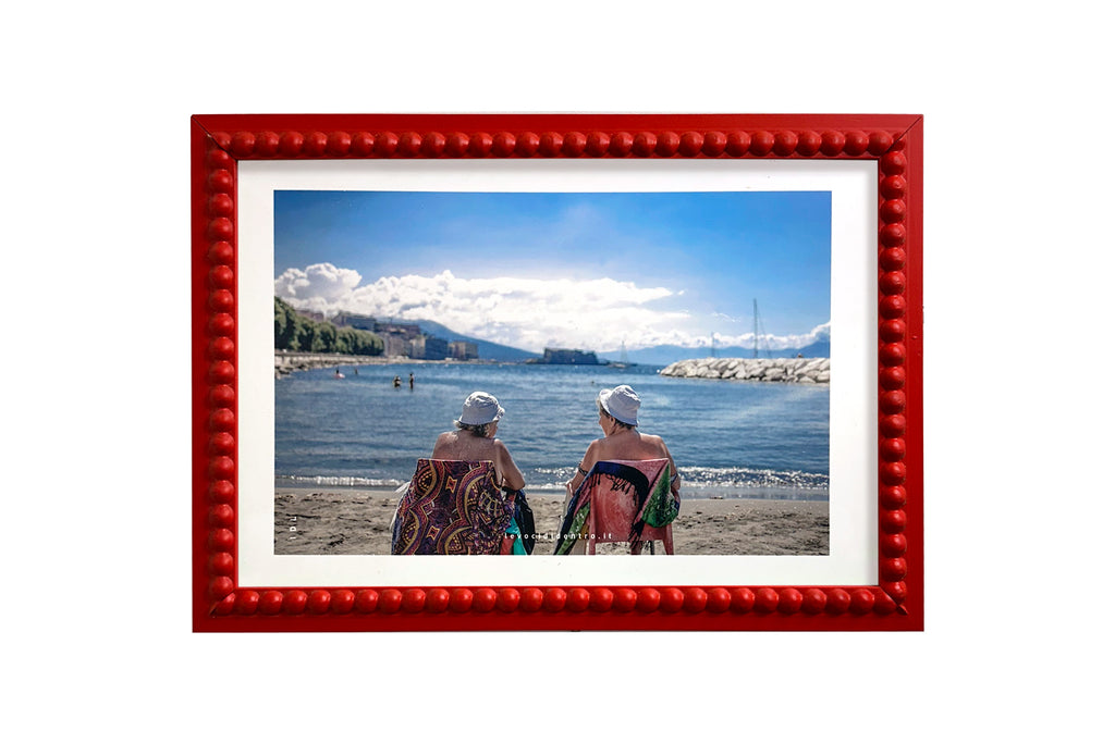 Cofecchie - photographic print on Naples with an Italian handcrafted frame