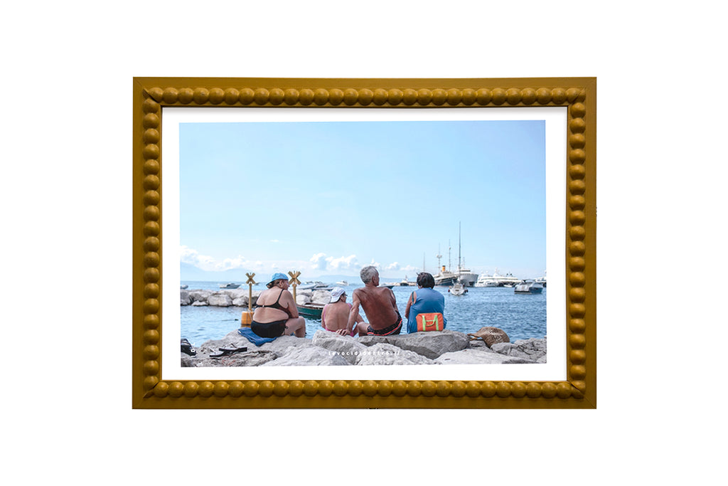 Seafarers - photographic print with Italian artisan frame