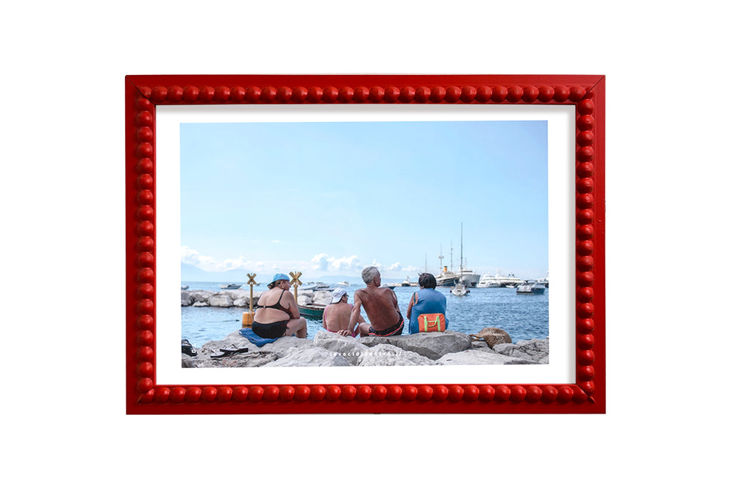 Seafarers - photographic print with Italian artisan frame