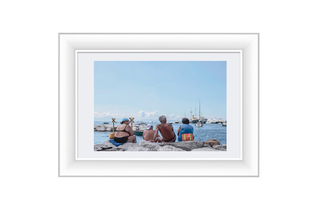 Seafarers - photographic print with Italian artisan frame